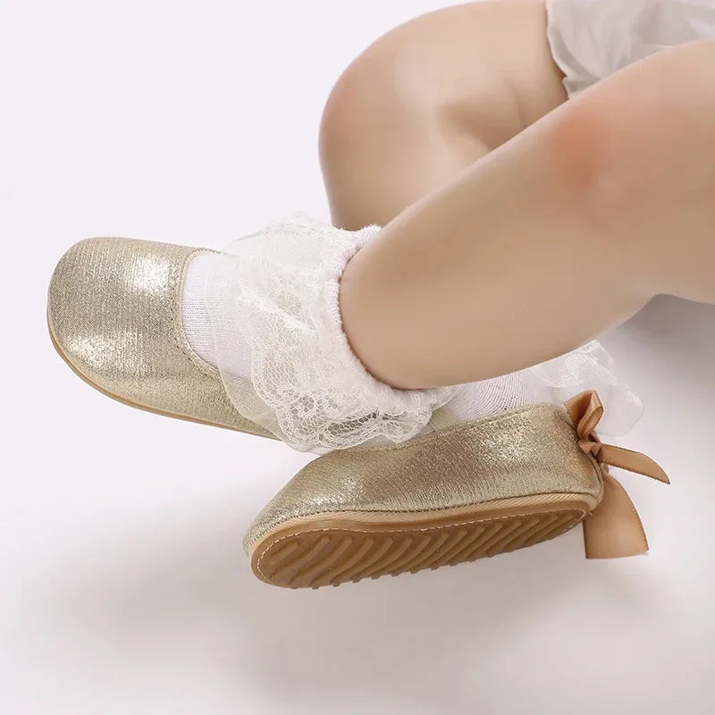 0-18M Newborn Baby Girls Princess Shoes