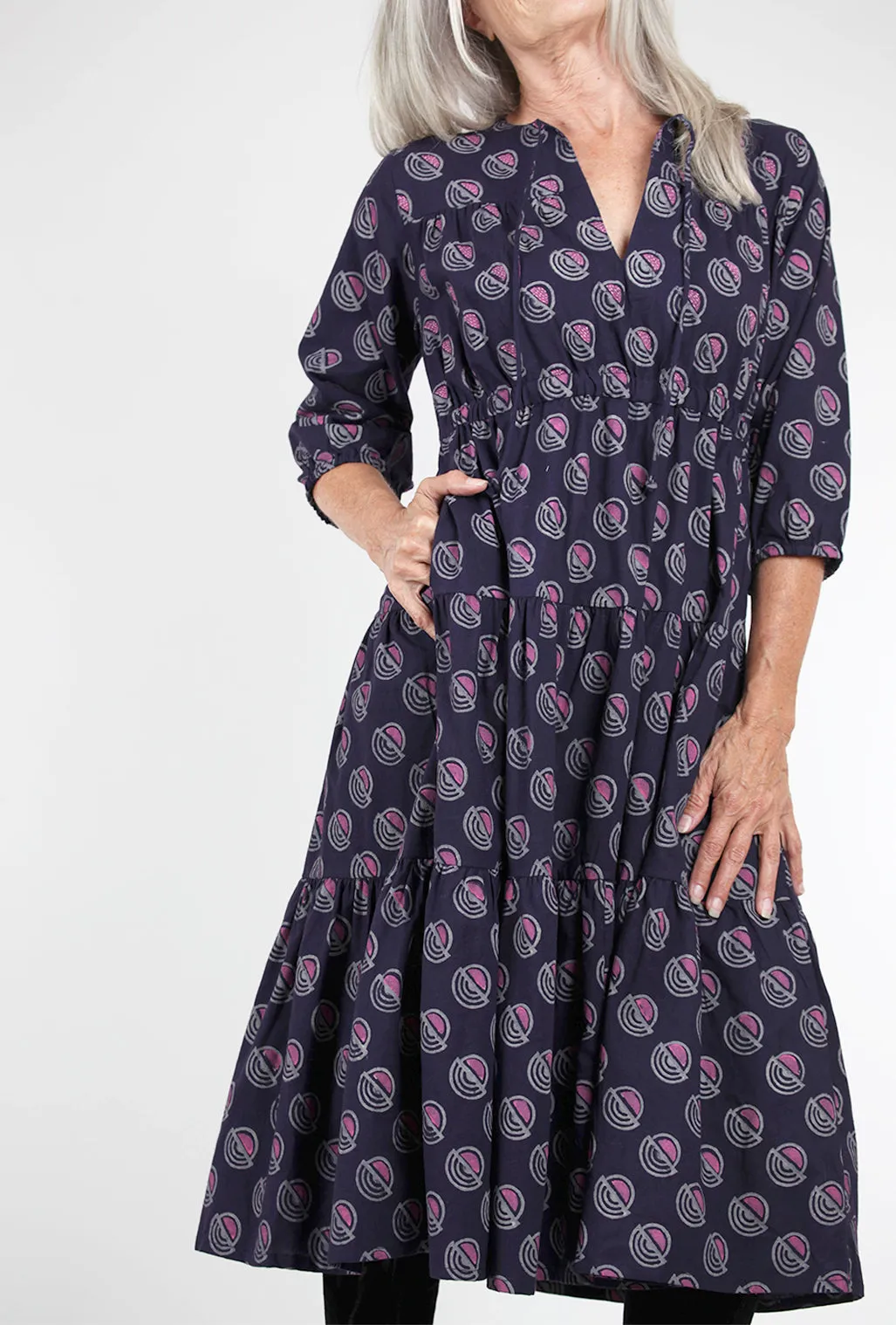 Adriana Dress, Blue