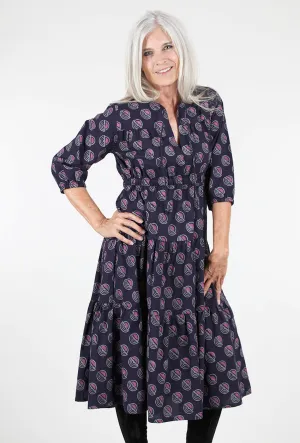 Adriana Dress, Blue