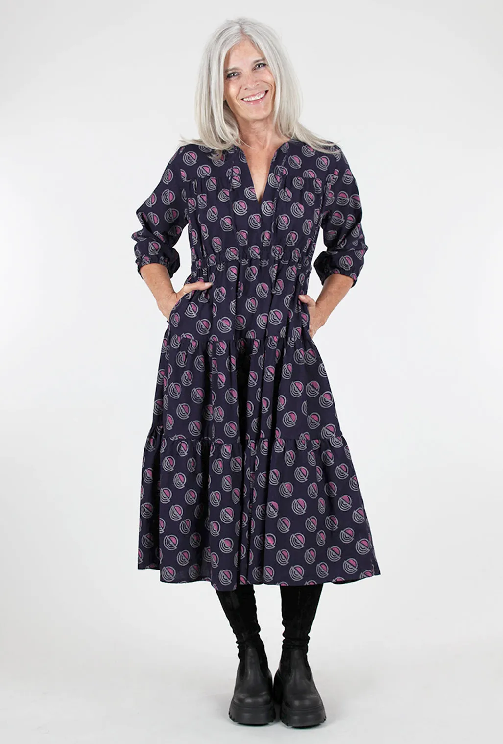 Adriana Dress, Blue