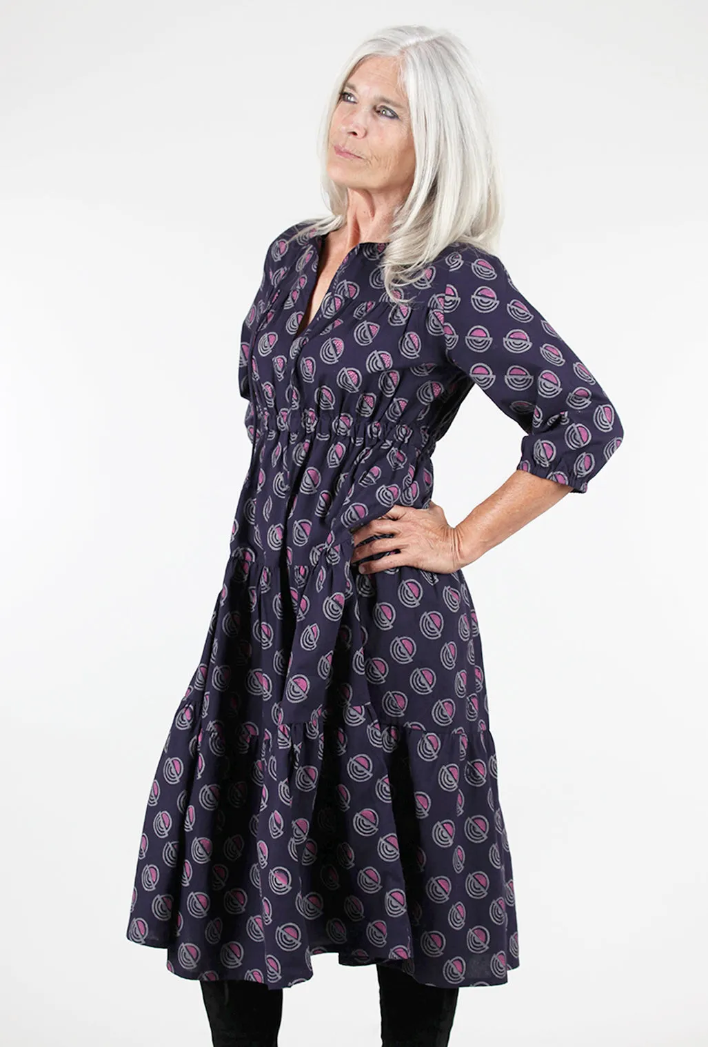 Adriana Dress, Blue