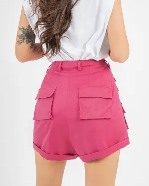Cargo Shorts (Framboise)