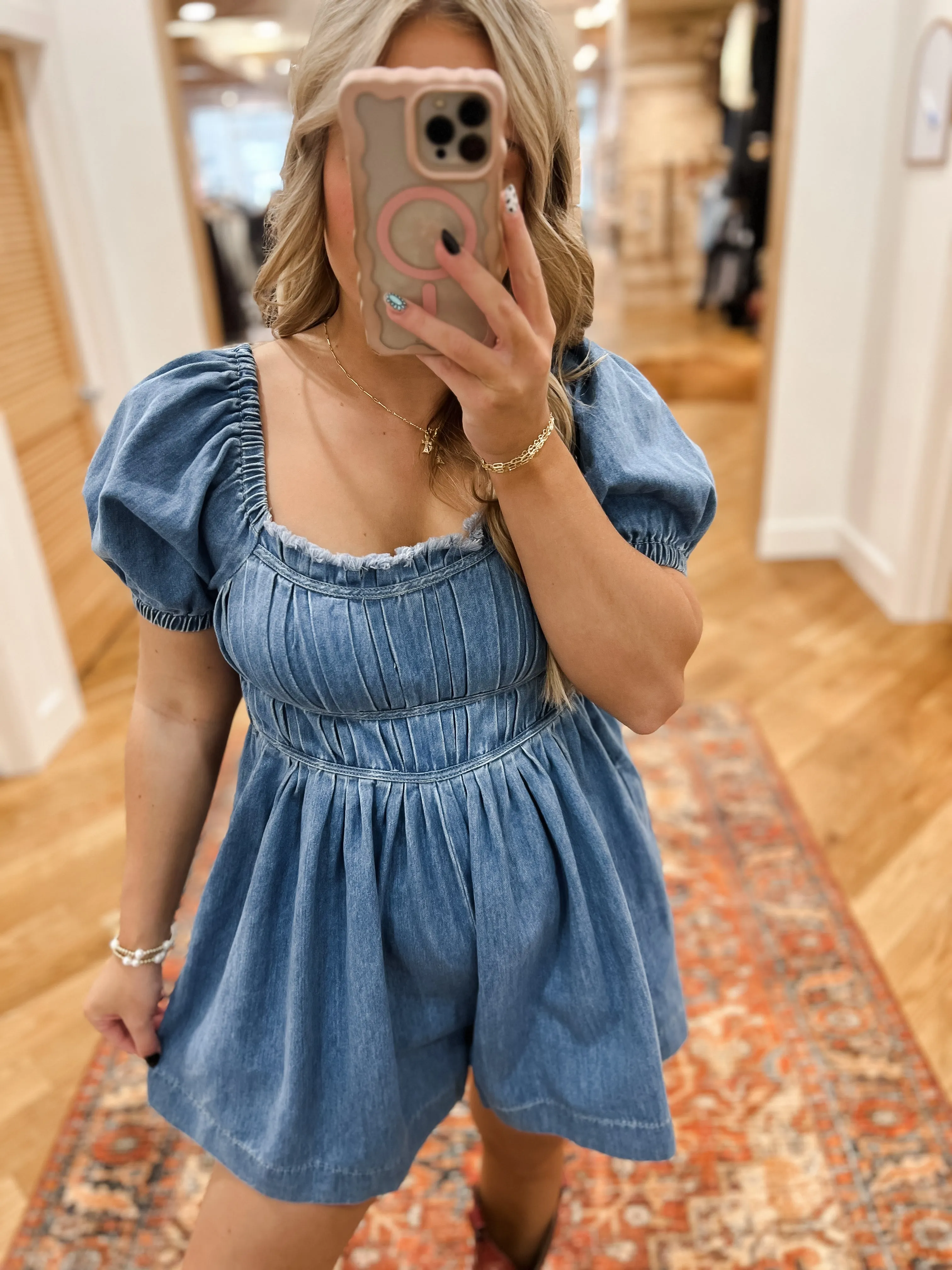 Dreamy Denim Romper