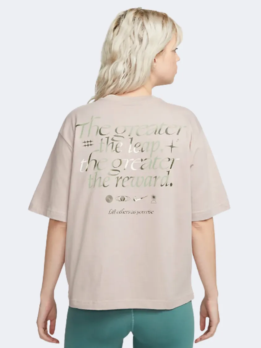 Nike Sportswear Womens Lifestyle T-Shirt in Diffused Taupe: Comfort and Style Combined