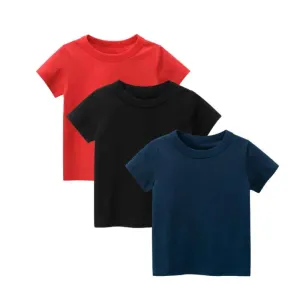 PACK OF 3  BASIC KIDS T-SHIRT