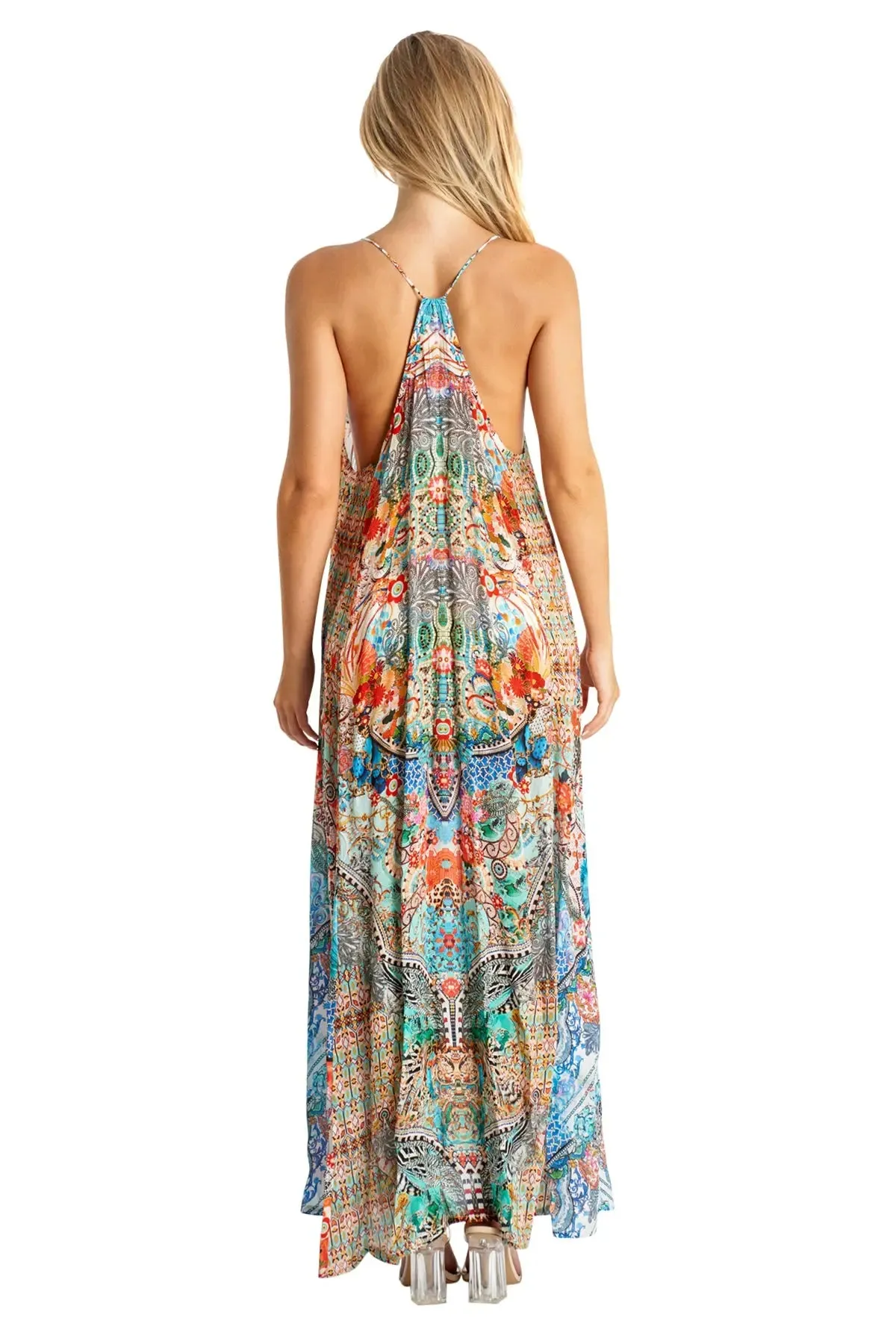 Racerback Maxi Dresses for Women
