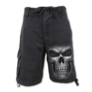 Shadow Master Mens Black Cargo Shorts