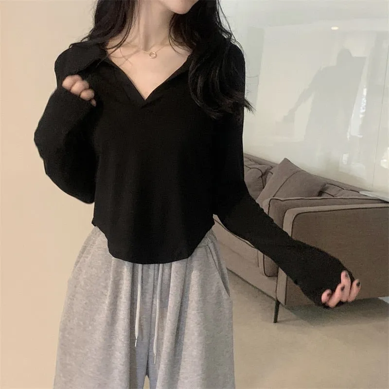 Women's Solid Color T-Shirts 323845 - S