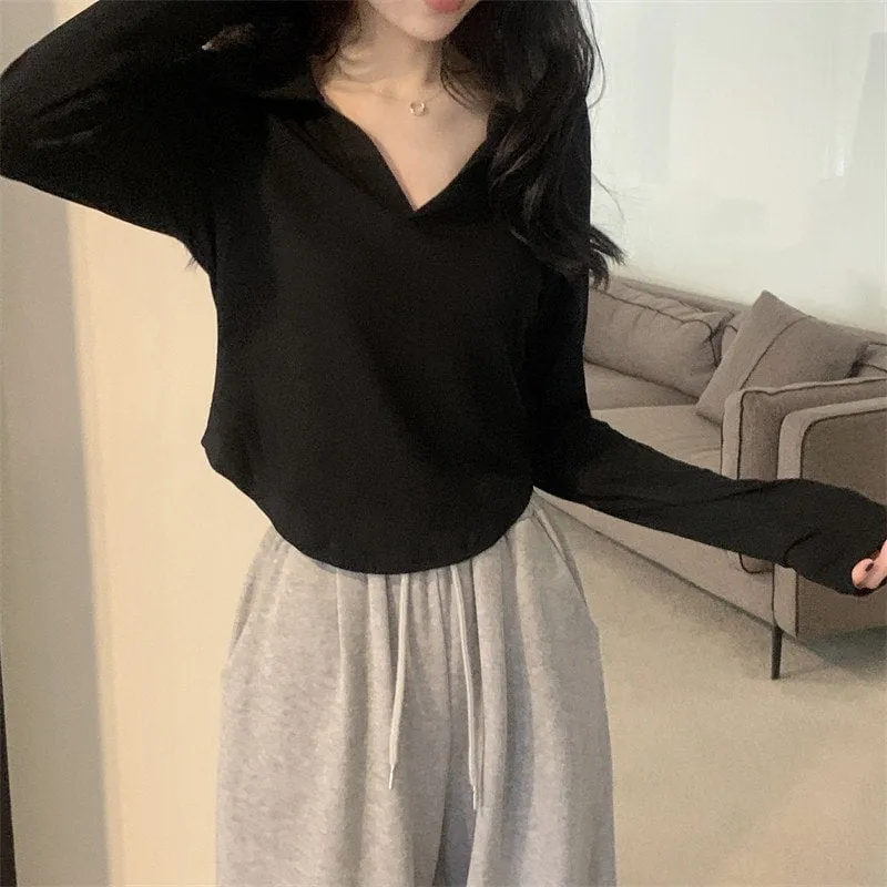Women's Solid Color T-Shirts 323845 - S