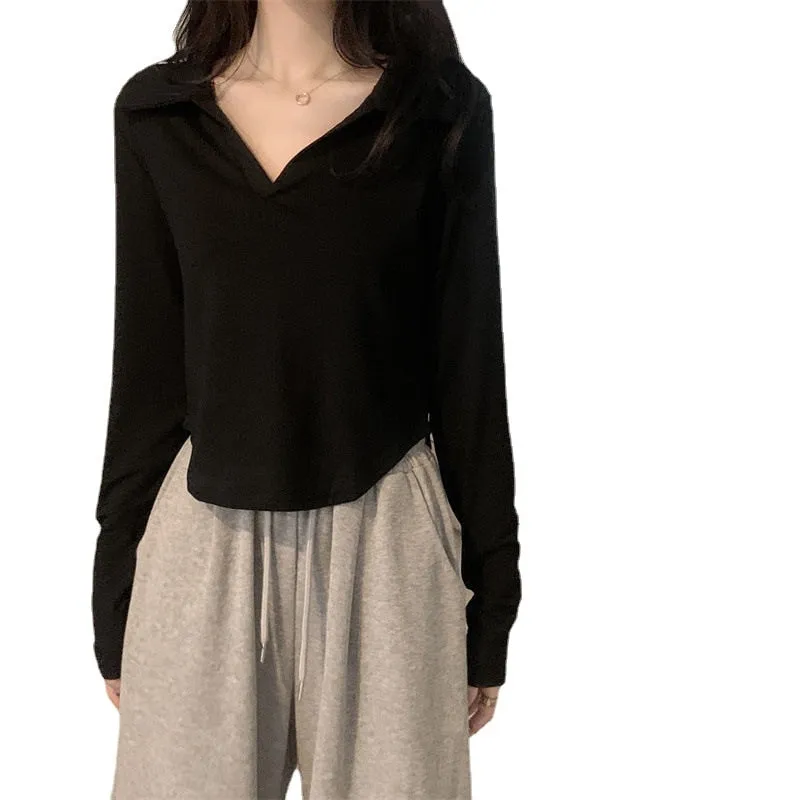 Women's Solid Color T-Shirts 323845 - S